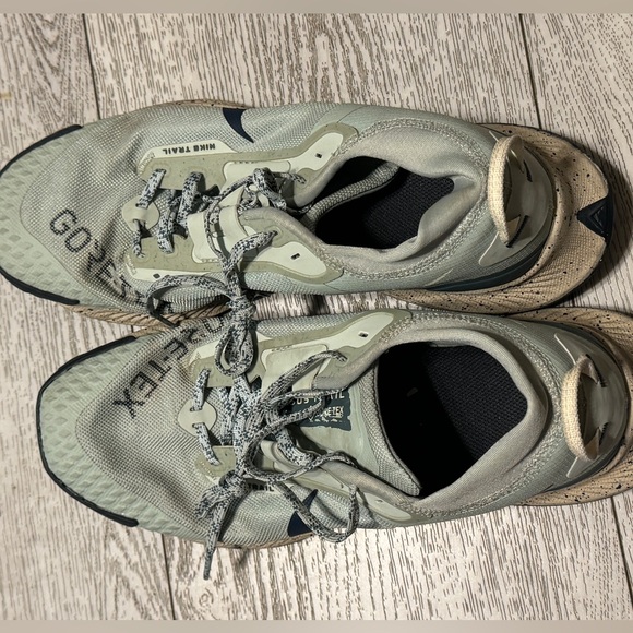 2021 Womens Nike Pegasus Trail 3 Gore-Tex Seafoam Navy GTX SZ 11 (DC8794-003) - Picture 5 of 9